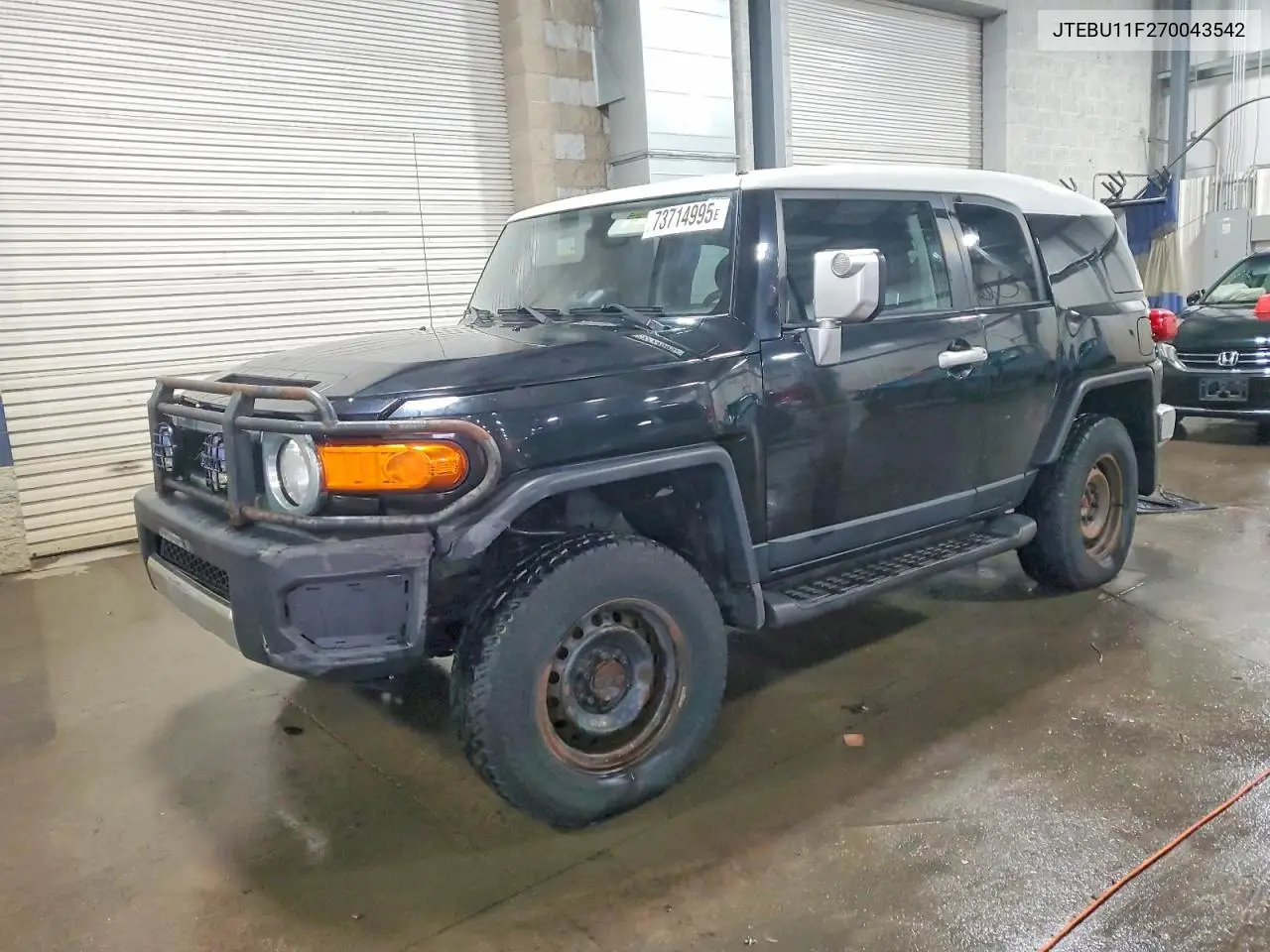 2007 Toyota Fj Cruiser VIN: JTEBU11F270043542 Lot: 73714995