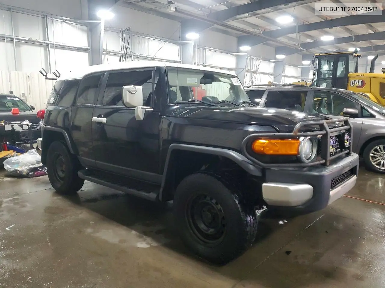 2007 Toyota Fj Cruiser VIN: JTEBU11F270043542 Lot: 73714995