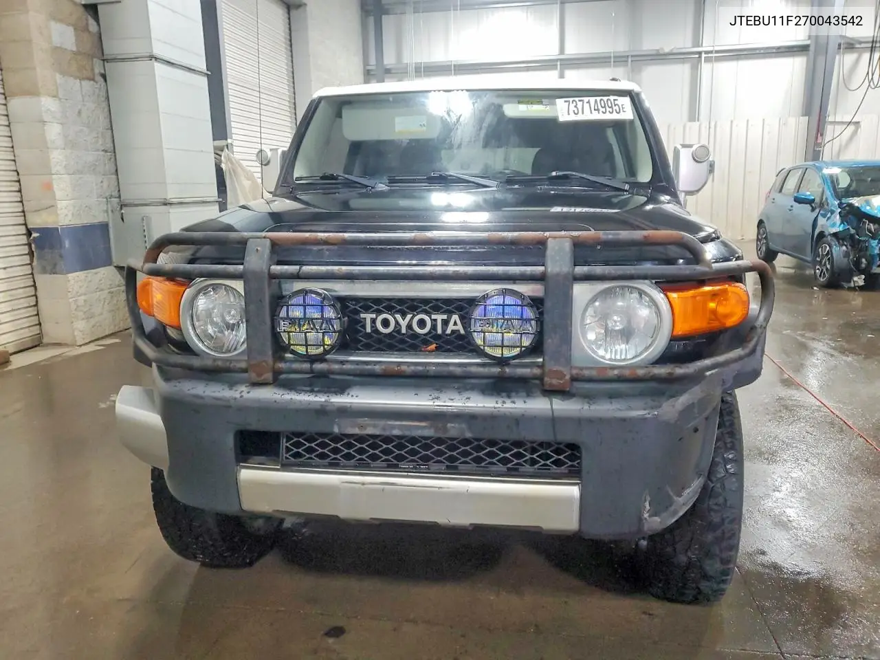 2007 Toyota Fj Cruiser VIN: JTEBU11F270043542 Lot: 73714995