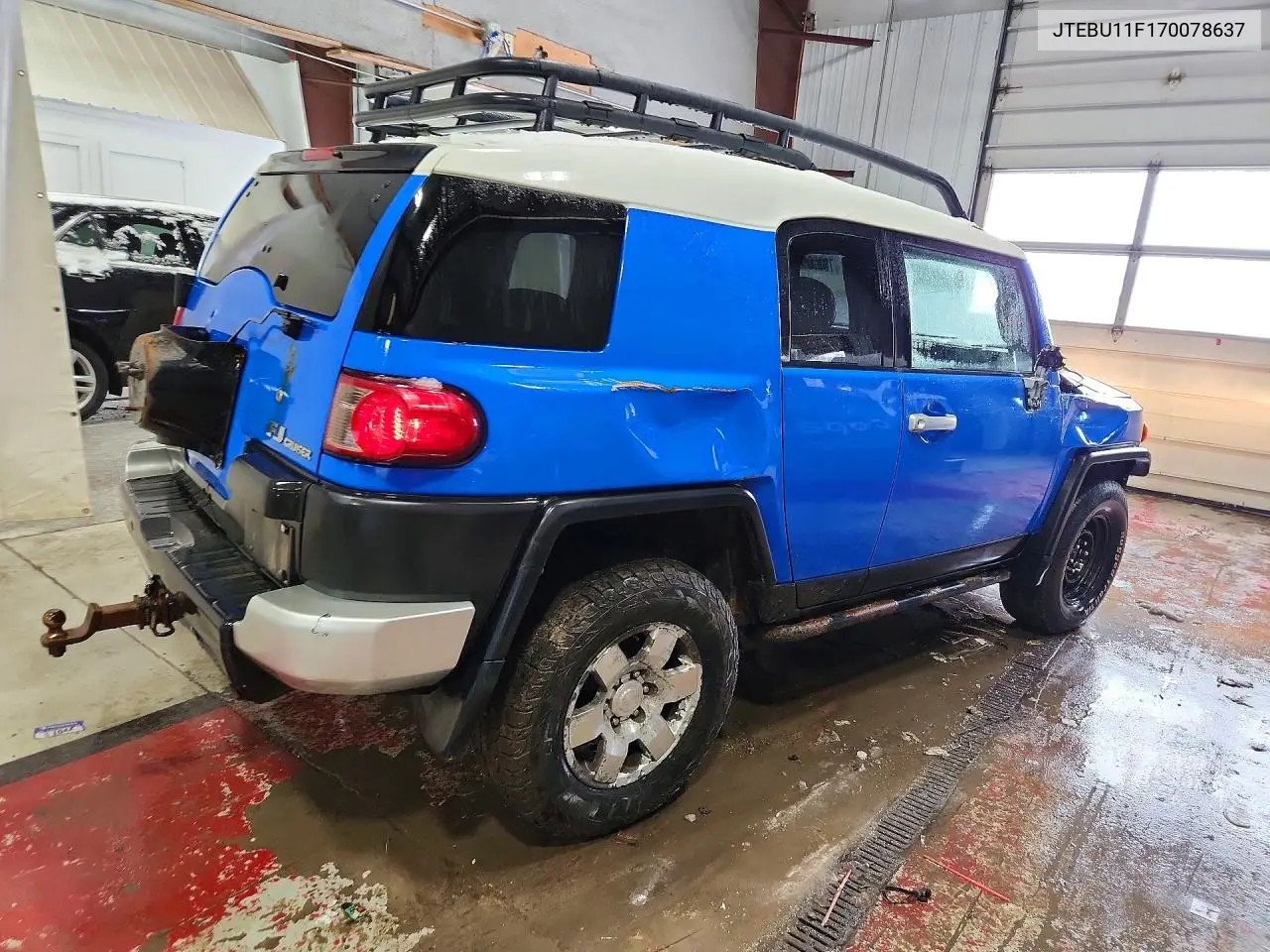 2007 Toyota Fj Cruiser Base VIN: JTEBU11F170078637 Lot: 78566165