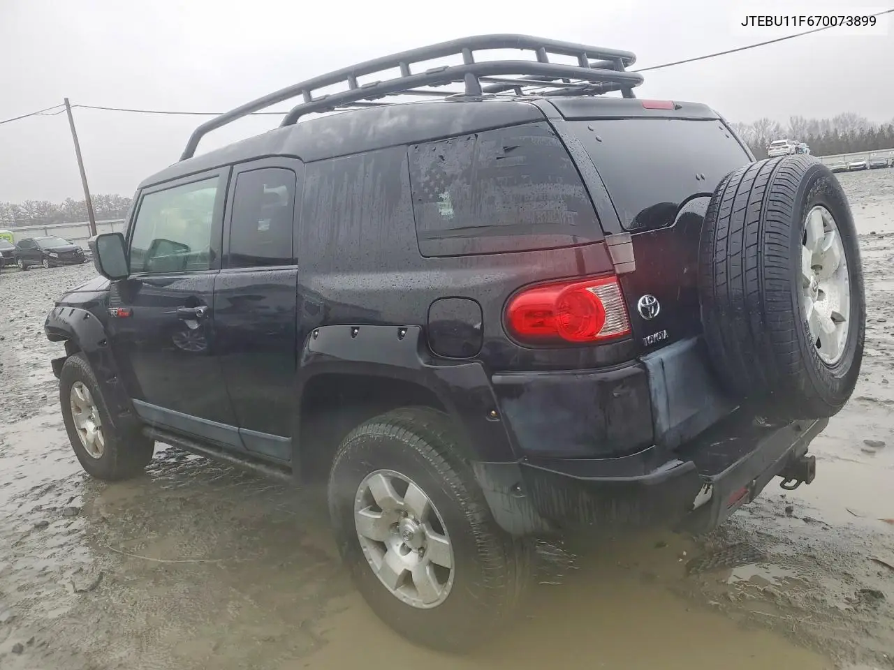 2007 Toyota Fj Cruiser Base VIN: JTEBU11F670073899 Lot: 79812505