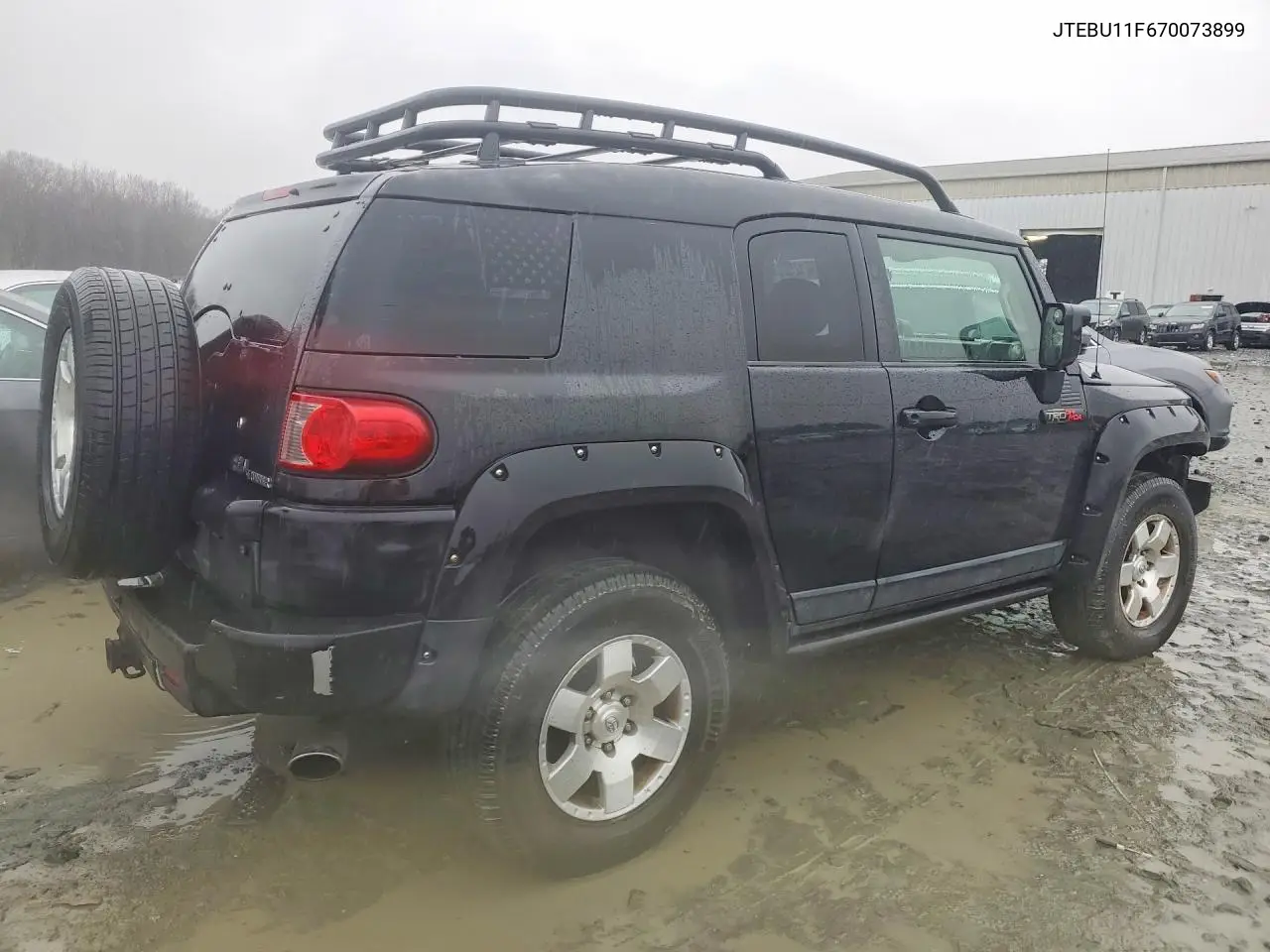 2007 Toyota Fj Cruiser Base VIN: JTEBU11F670073899 Lot: 79812505
