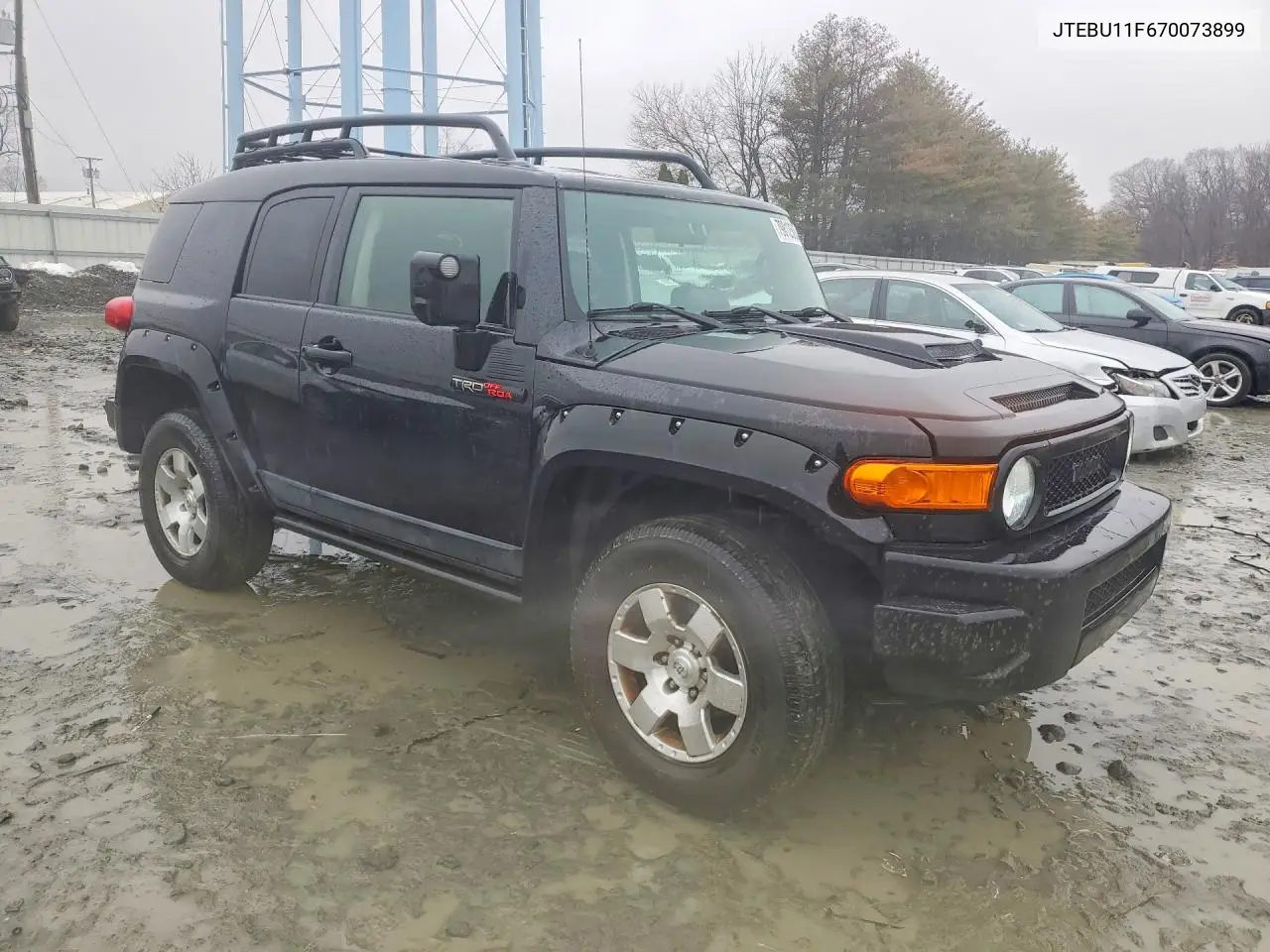 2007 Toyota Fj Cruiser Base VIN: JTEBU11F670073899 Lot: 79812505