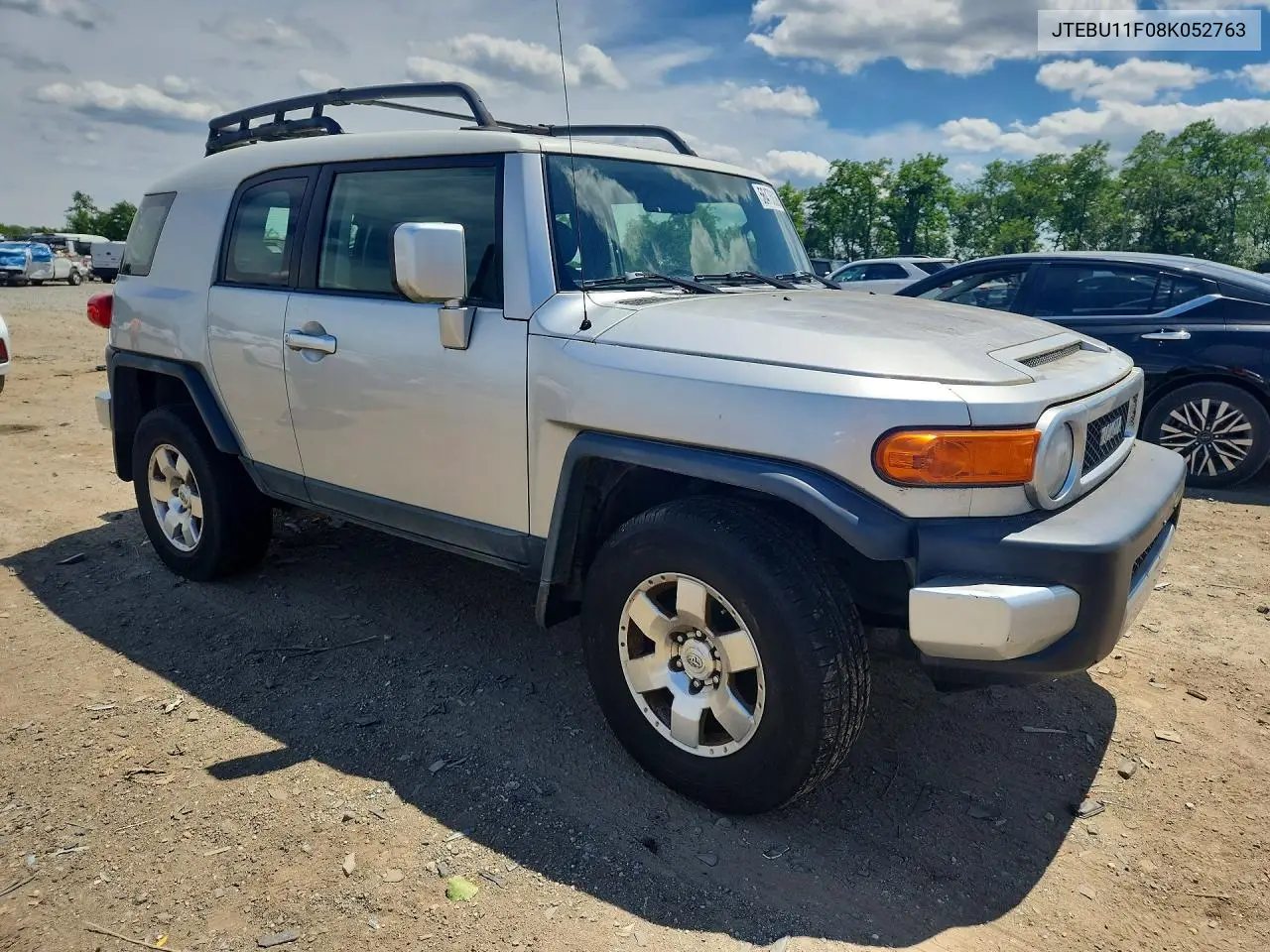 2008 Toyota Fj Cruiser VIN: JTEBU11F08K052763 Lot: 56476836