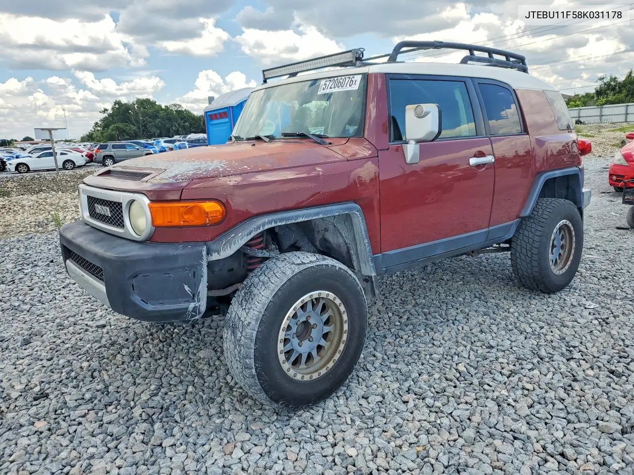 2008 Toyota Fj Cruiser Base