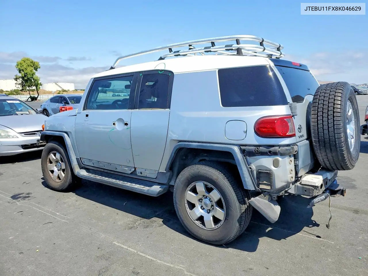 2008 Toyota Fj Cruiser Base VIN: JTEBU11FX8K046629 Lot: 57906856