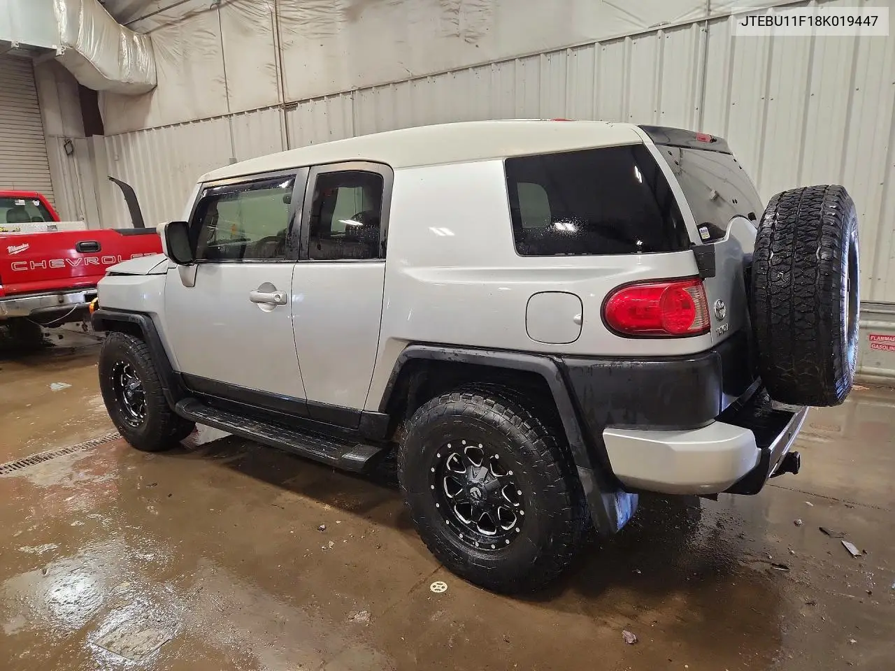 2008 Toyota Fj Cruiser VIN: JTEBU11F18K019447 Lot: 77864555