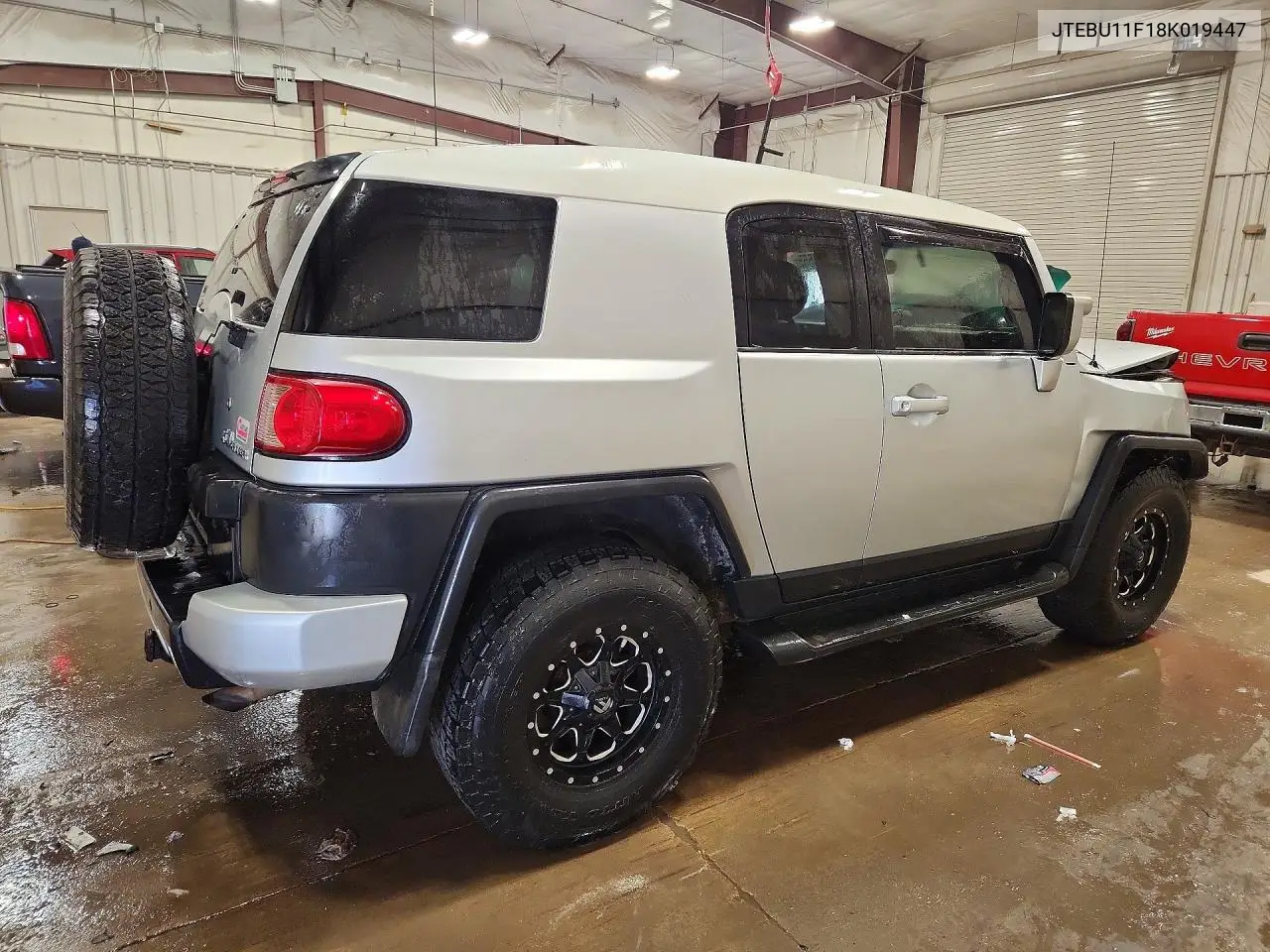 2008 Toyota Fj Cruiser VIN: JTEBU11F18K019447 Lot: 77864555