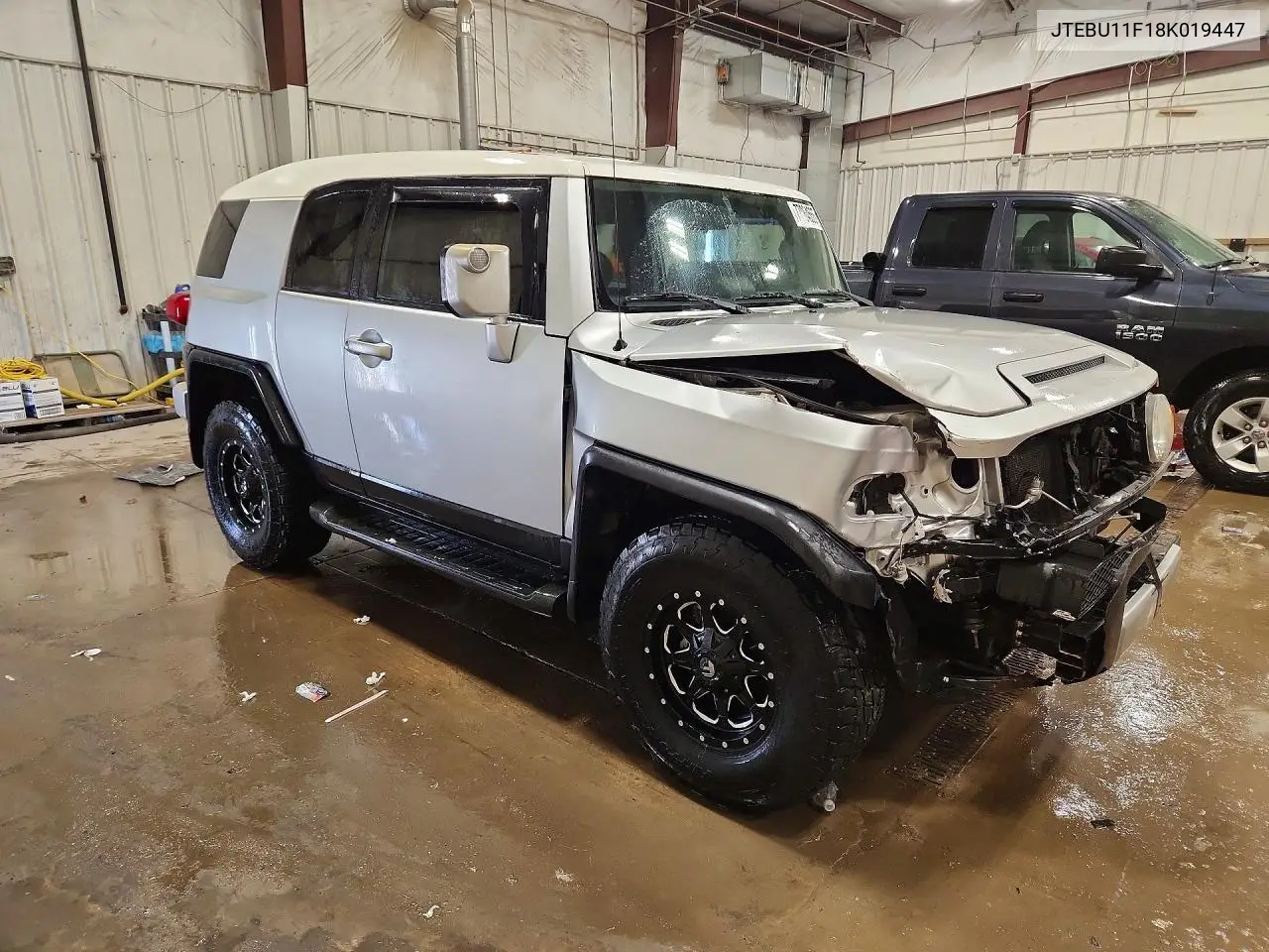 2008 Toyota Fj Cruiser VIN: JTEBU11F18K019447 Lot: 77864555