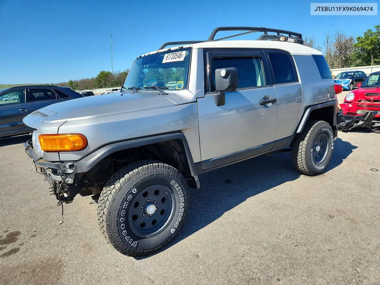 JTEBU11FX9K069474 2009 Toyota Fj Cruiser Base
