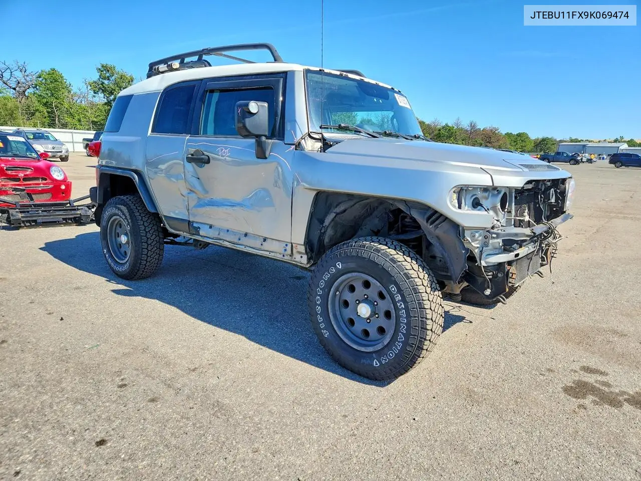 JTEBU11FX9K069474 2009 Toyota Fj Cruiser Base