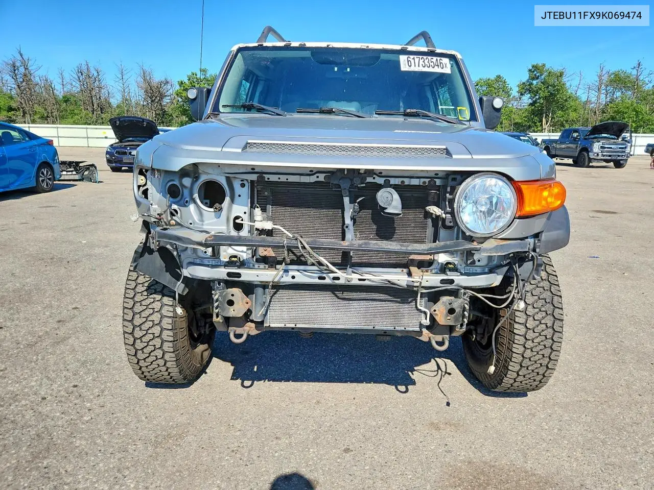 JTEBU11FX9K069474 2009 Toyota Fj Cruiser Base