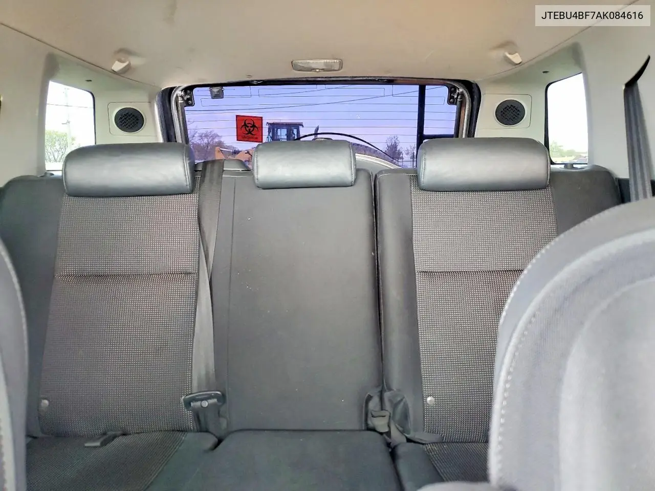 2010 Toyota Fj Cruiser Base VIN: JTEBU4BF7AK084616 Lot: 51369506
