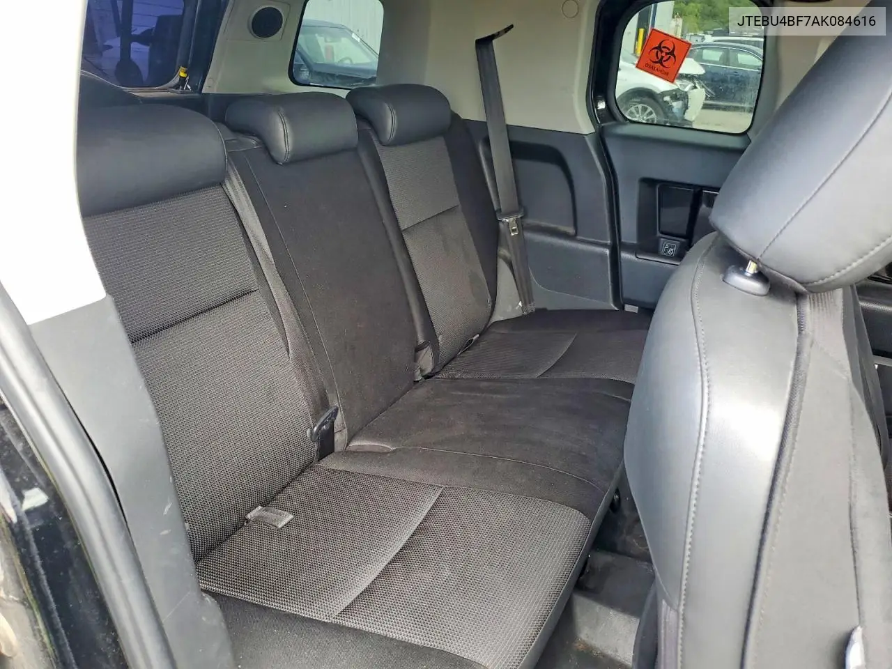 2010 Toyota Fj Cruiser Base VIN: JTEBU4BF7AK084616 Lot: 51369506