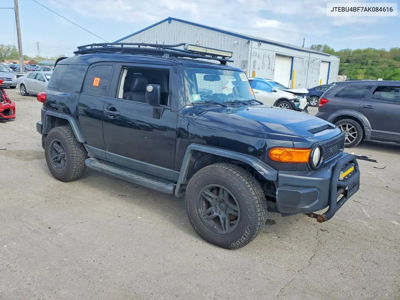 2010 Toyota Fj Cruiser Base VIN: JTEBU4BF7AK084616 Lot: 51369506