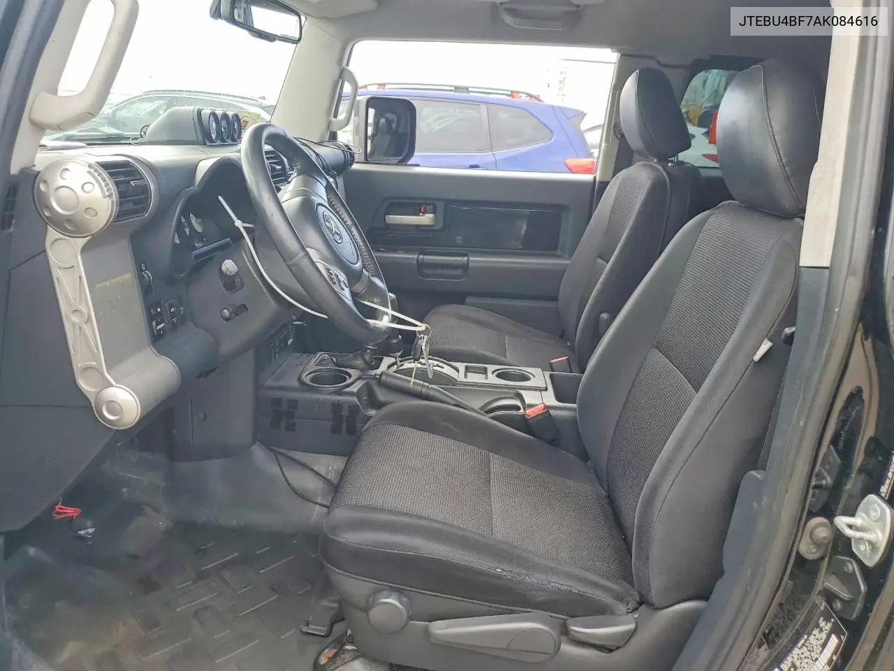 2010 Toyota Fj Cruiser Base VIN: JTEBU4BF7AK084616 Lot: 51369506