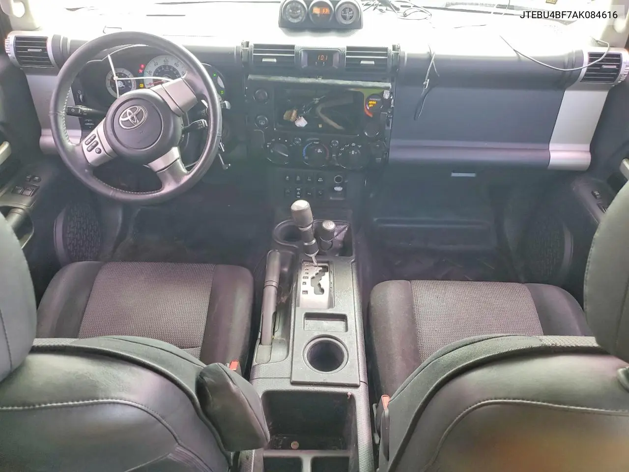 2010 Toyota Fj Cruiser Base VIN: JTEBU4BF7AK084616 Lot: 51369506