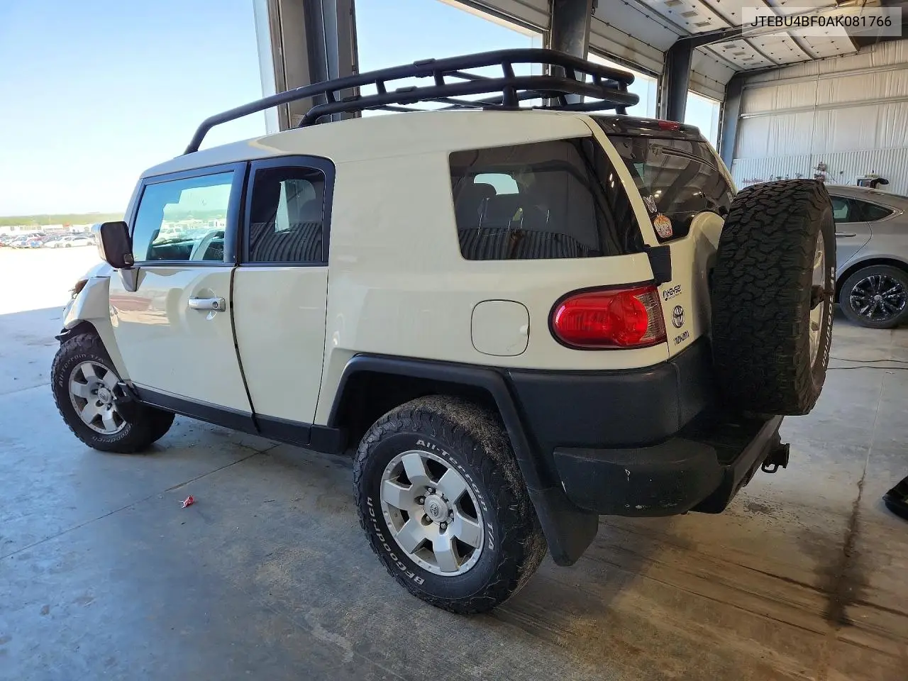 2010 Toyota Fj Cruiser Base VIN: JTEBU4BF0AK081766 Lot: 55508766