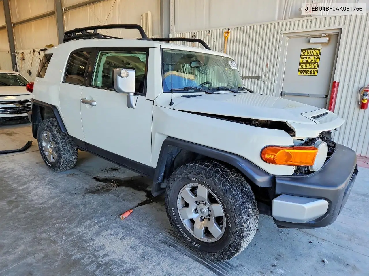 2010 Toyota Fj Cruiser Base VIN: JTEBU4BF0AK081766 Lot: 55508766