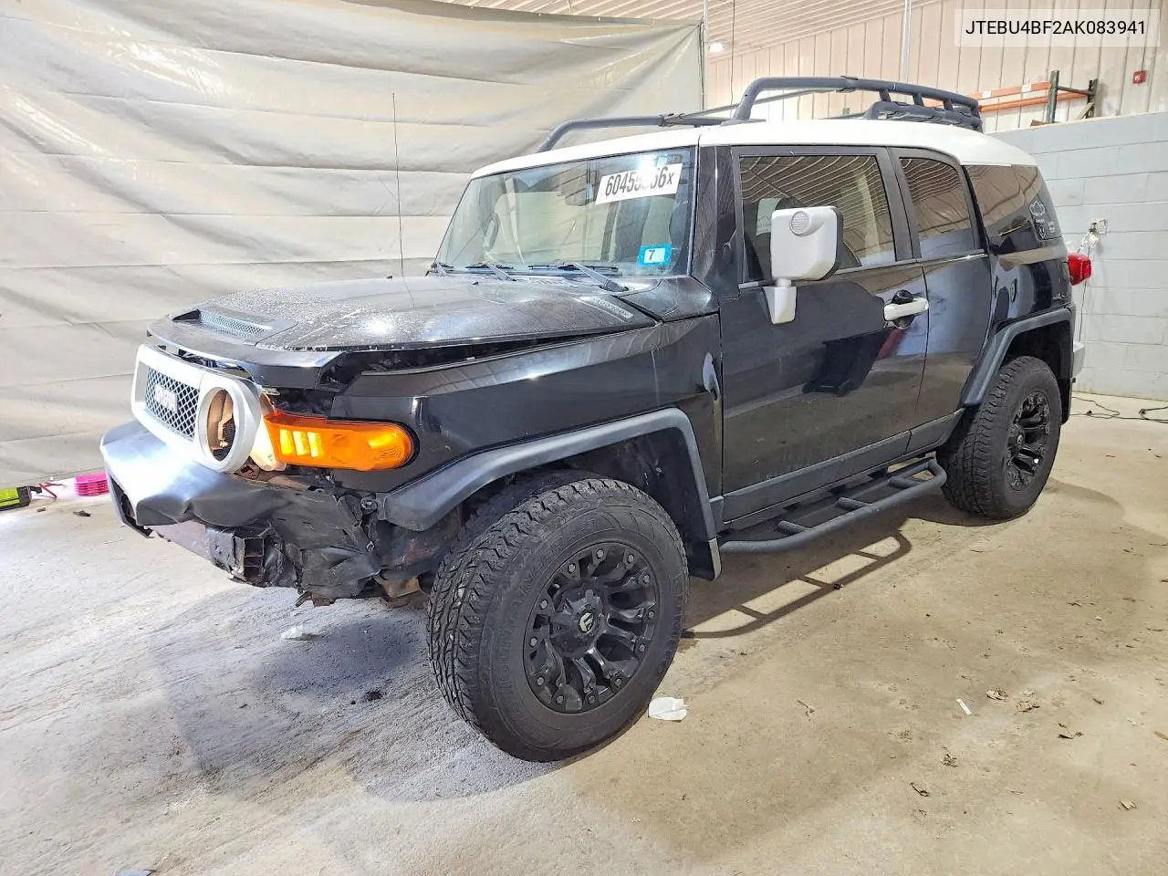 2010 Toyota Fj Cruiser Base VIN: JTEBU4BF2AK083941 Lot: 60455356