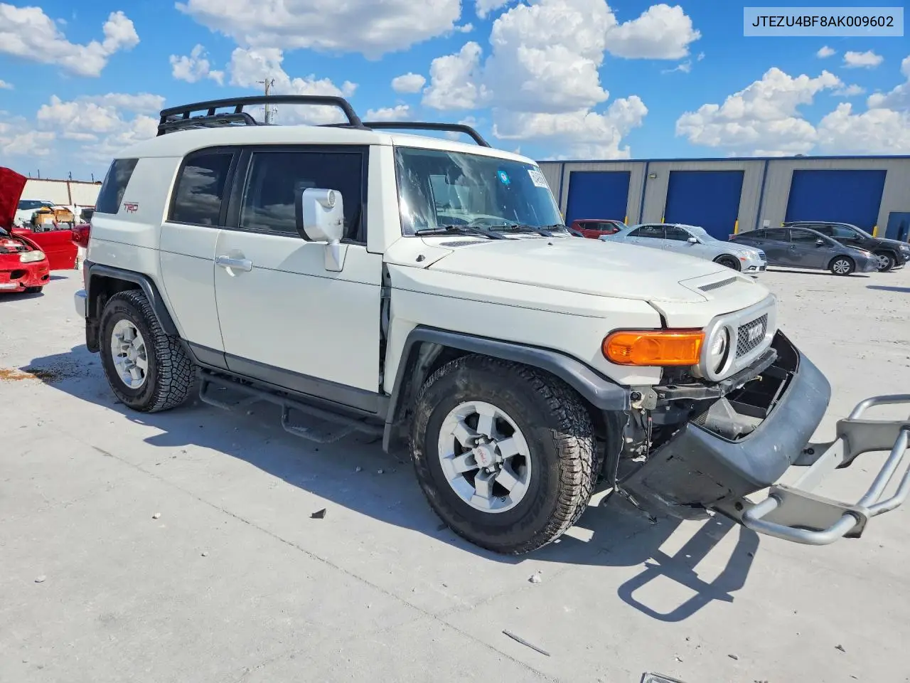 2010 Toyota Fj Cruiser Base VIN: JTEZU4BF8AK009602 Lot: 60498866