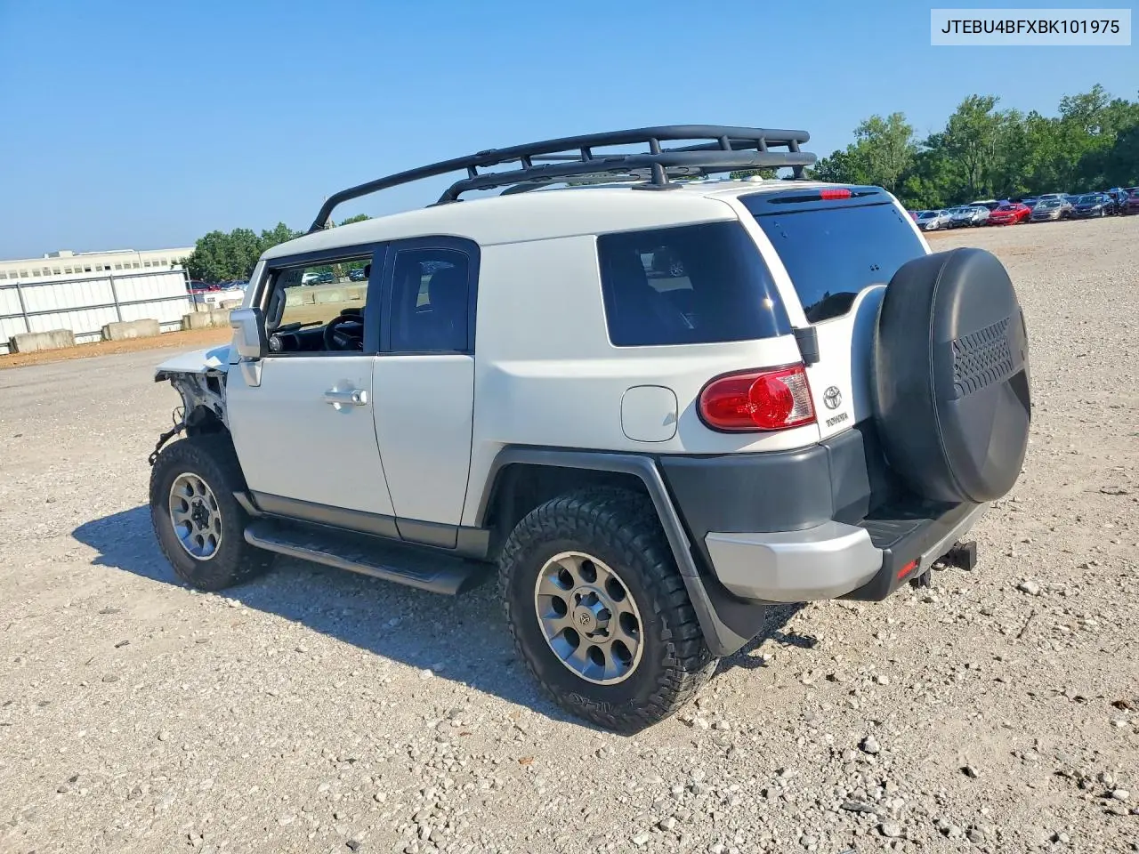 2011 Toyota Fj Cruiser Base VIN: JTEBU4BFXBK101975 Lot: 60693986