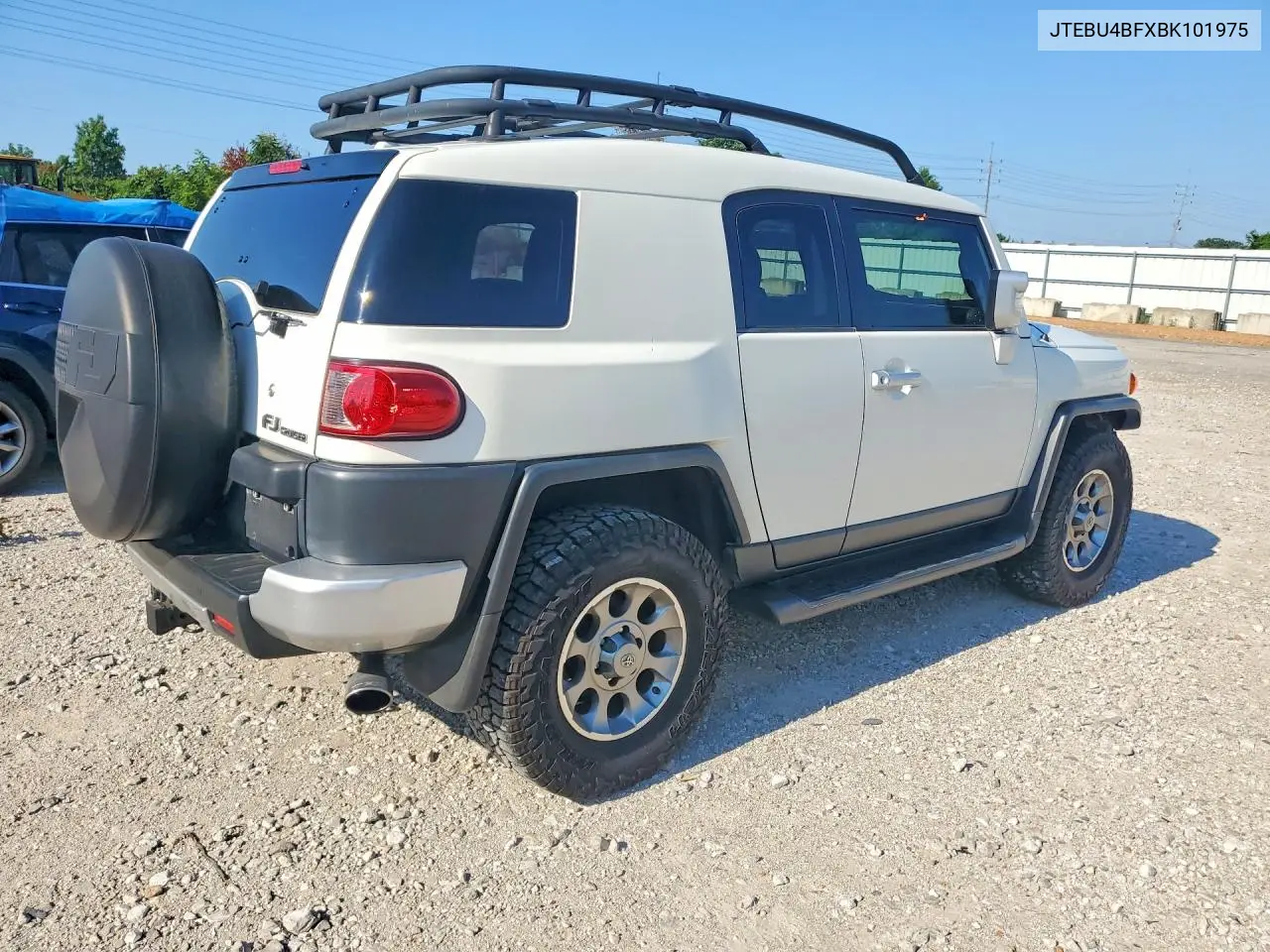 2011 Toyota Fj Cruiser Base VIN: JTEBU4BFXBK101975 Lot: 60693986