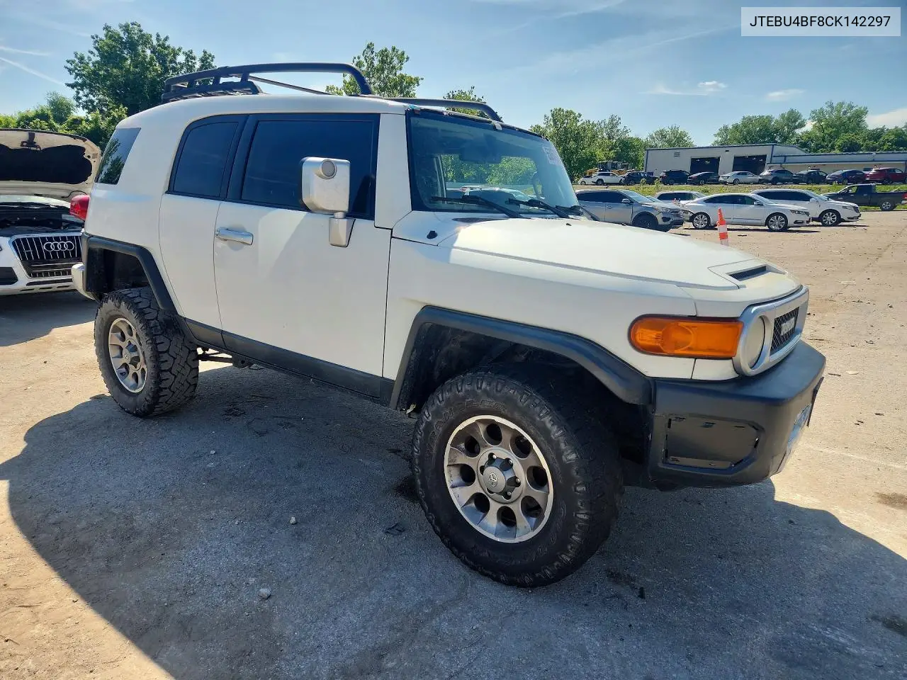 2012 Toyota Fj Cruiser Base VIN: JTEBU4BF8CK142297 Lot: 55057076