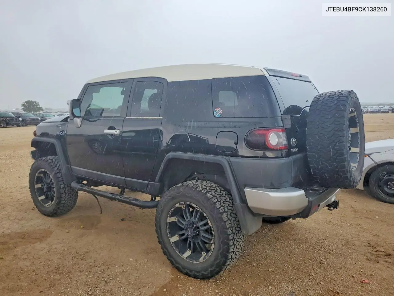 2012 Toyota Fj Cruiser Base VIN: JTEBU4BF9CK138260 Lot: 56514246