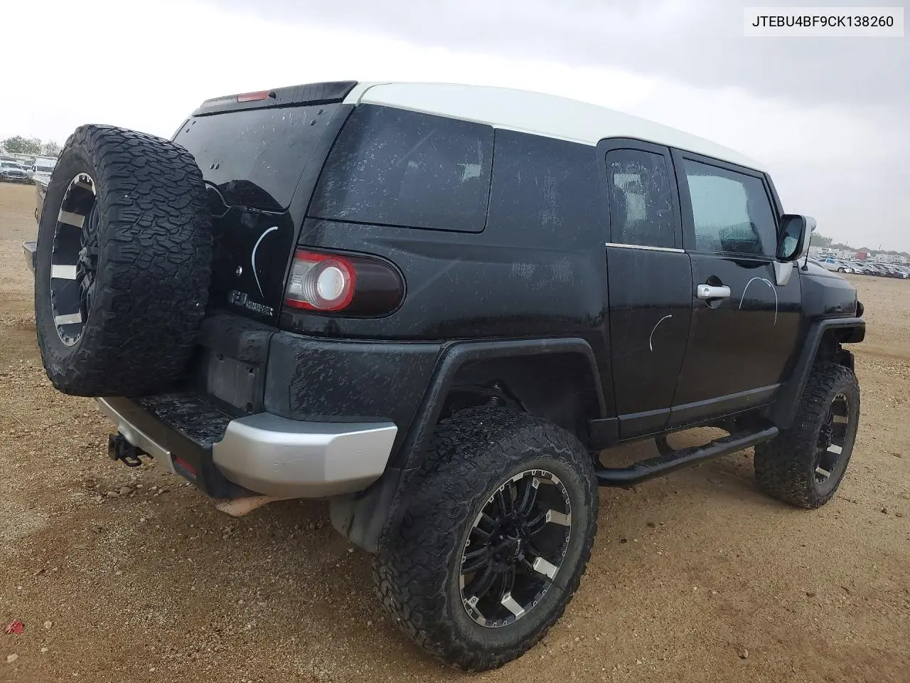2012 Toyota Fj Cruiser Base VIN: JTEBU4BF9CK138260 Lot: 56514246