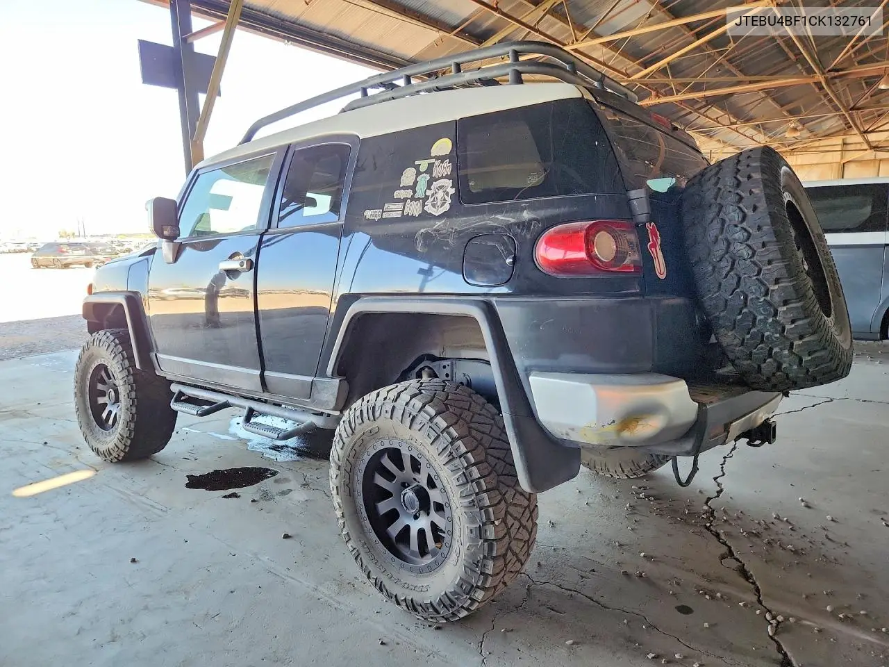 2012 Toyota Fj Cruiser Base VIN: JTEBU4BF1CK132761 Lot: 57078486