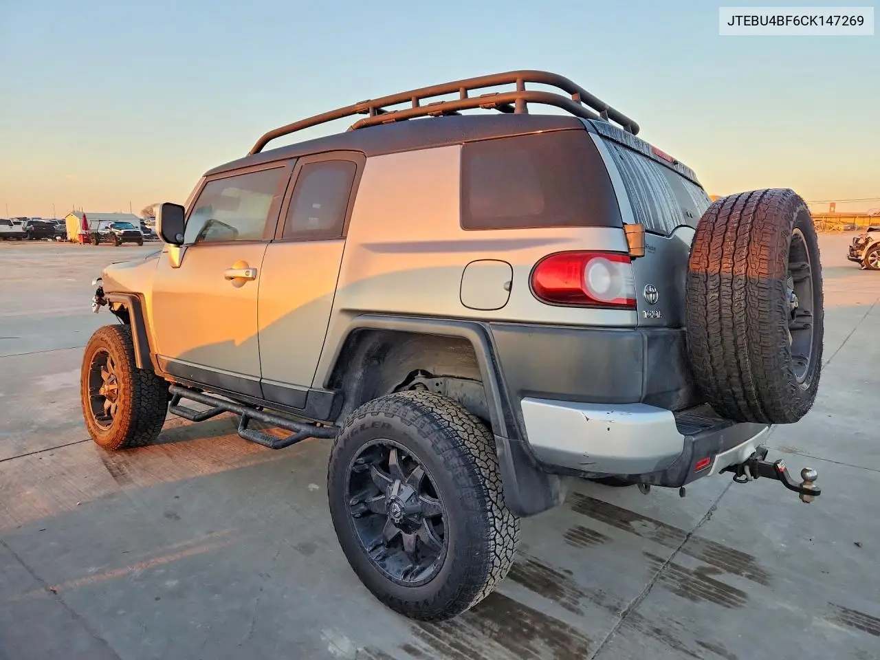 2012 Toyota Fj Cruiser VIN: JTEBU4BF6CK147269 Lot: 76992535