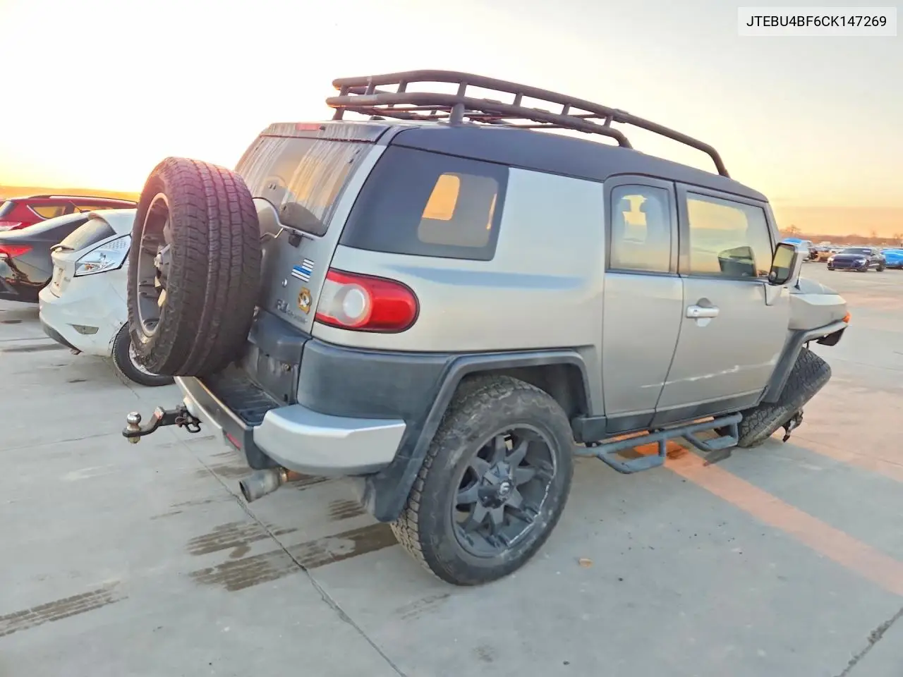 2012 Toyota Fj Cruiser VIN: JTEBU4BF6CK147269 Lot: 76992535