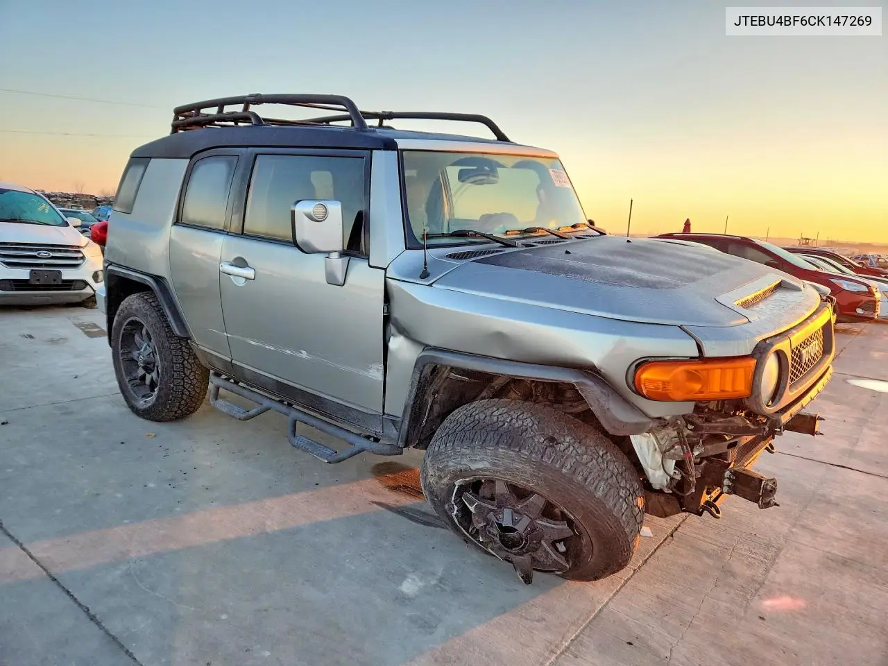 2012 Toyota Fj Cruiser VIN: JTEBU4BF6CK147269 Lot: 76992535