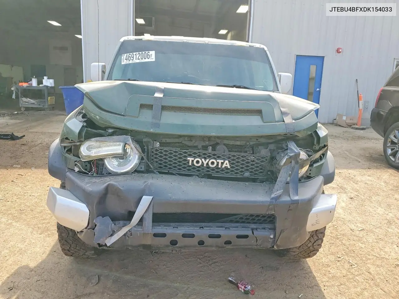 2013 Toyota Fj Cruiser Base VIN: JTEBU4BFXDK154033 Lot: 46912006