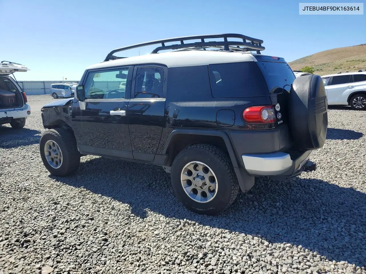 2013 Toyota Fj Cruiser Base VIN: JTEBU4BF9DK163614 Lot: 55780716