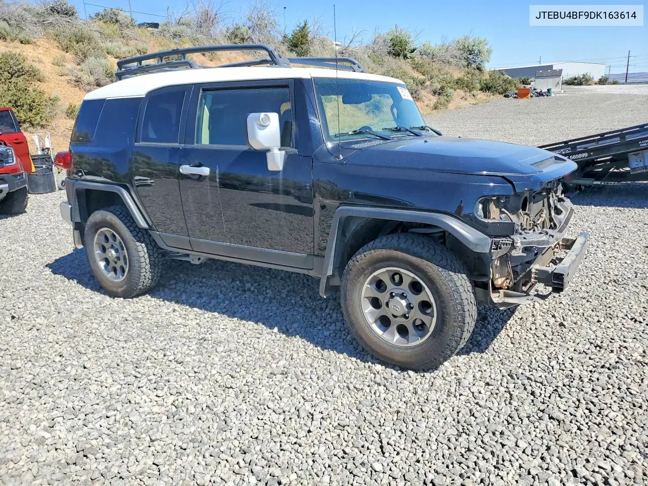2013 Toyota Fj Cruiser Base VIN: JTEBU4BF9DK163614 Lot: 55780716