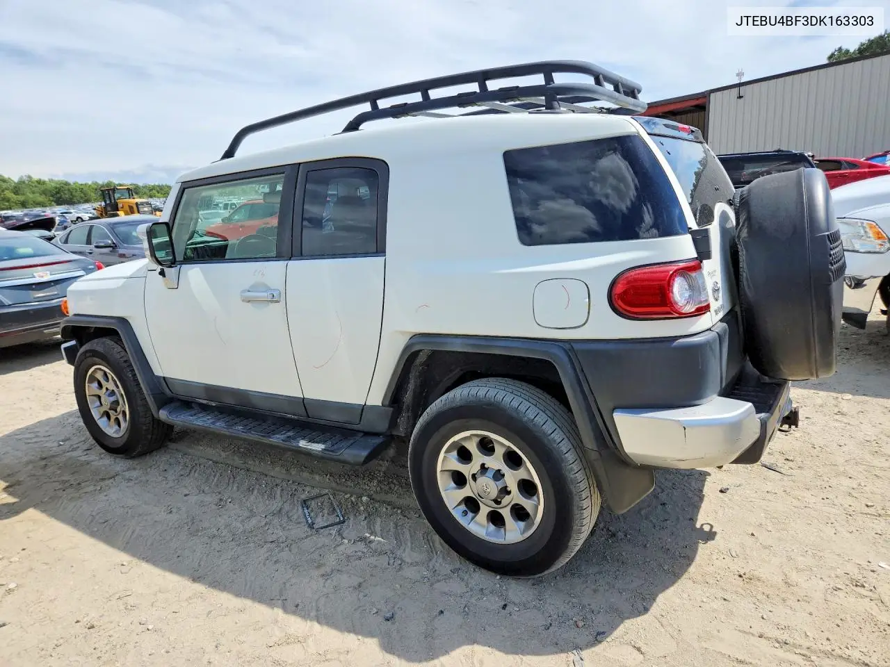 2013 Toyota Fj Cruiser Base VIN: JTEBU4BF3DK163303 Lot: 57816326