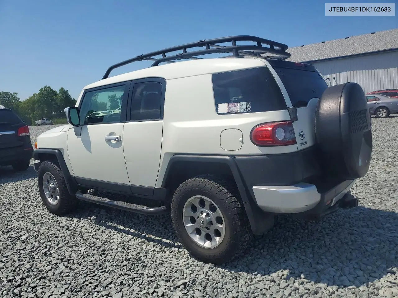2013 Toyota Fj Cruiser Base VIN: JTEBU4BF1DK162683 Lot: 59815146