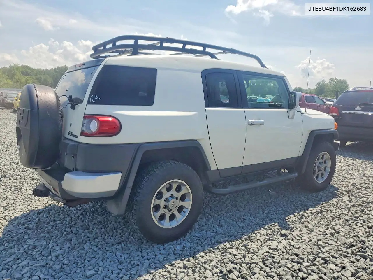2013 Toyota Fj Cruiser Base VIN: JTEBU4BF1DK162683 Lot: 59815146