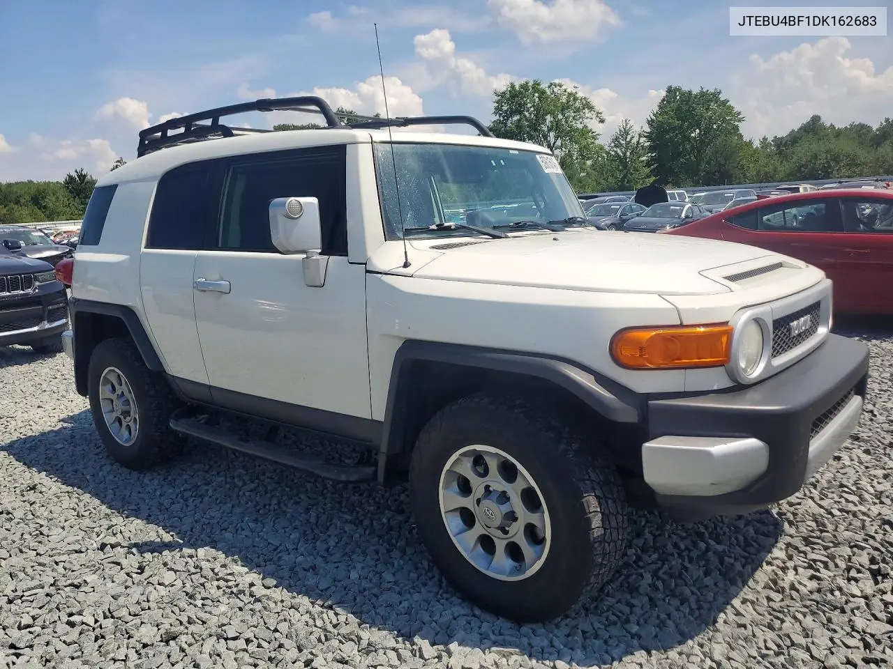 2013 Toyota Fj Cruiser Base VIN: JTEBU4BF1DK162683 Lot: 59815146