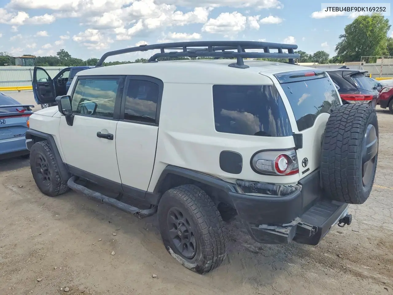 2013 Toyota Fj Cruiser Base VIN: JTEBU4BF9DK169252 Lot: 59973686