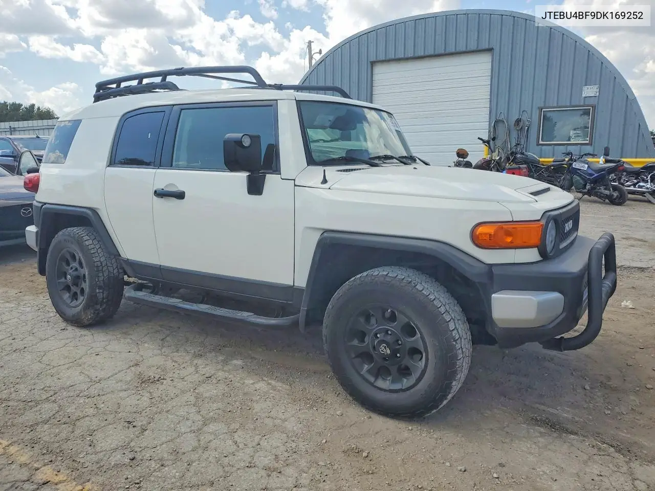 2013 Toyota Fj Cruiser Base VIN: JTEBU4BF9DK169252 Lot: 59973686