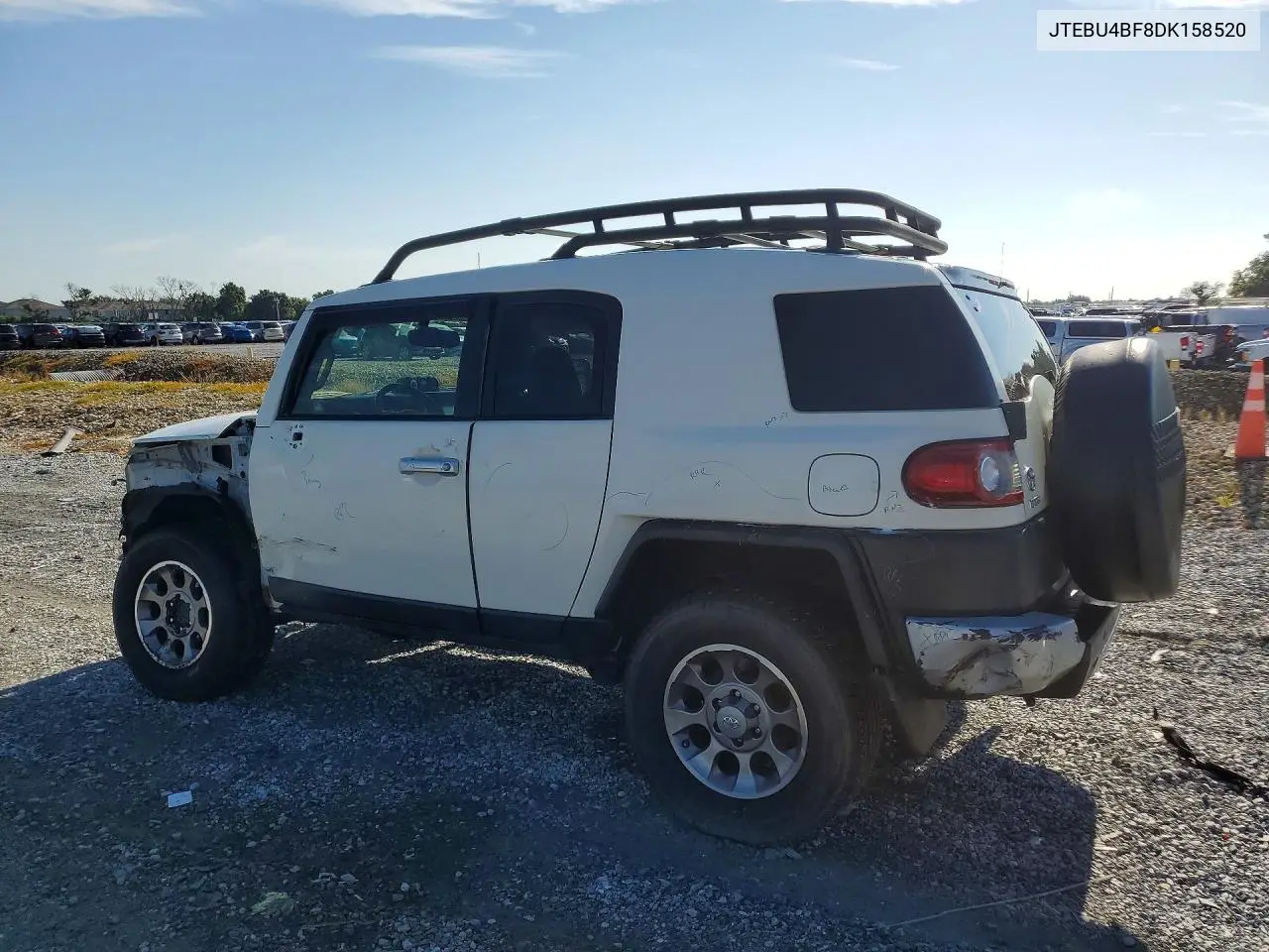 2013 Toyota Fj Cruiser Base VIN: JTEBU4BF8DK158520 Lot: 95586705