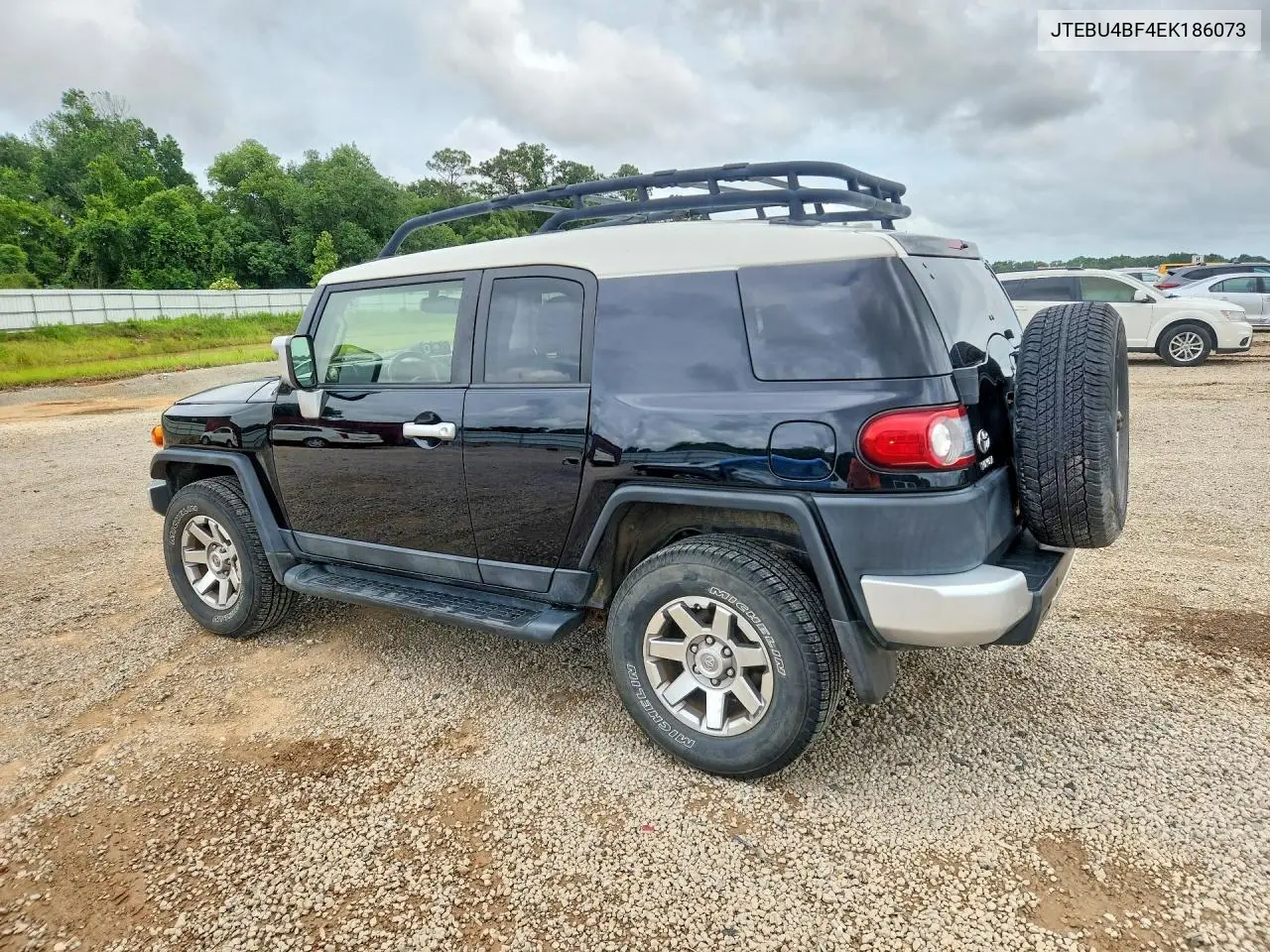 2014 Toyota Fj Cruiser Base VIN: JTEBU4BF4EK186073 Lot: 54664536