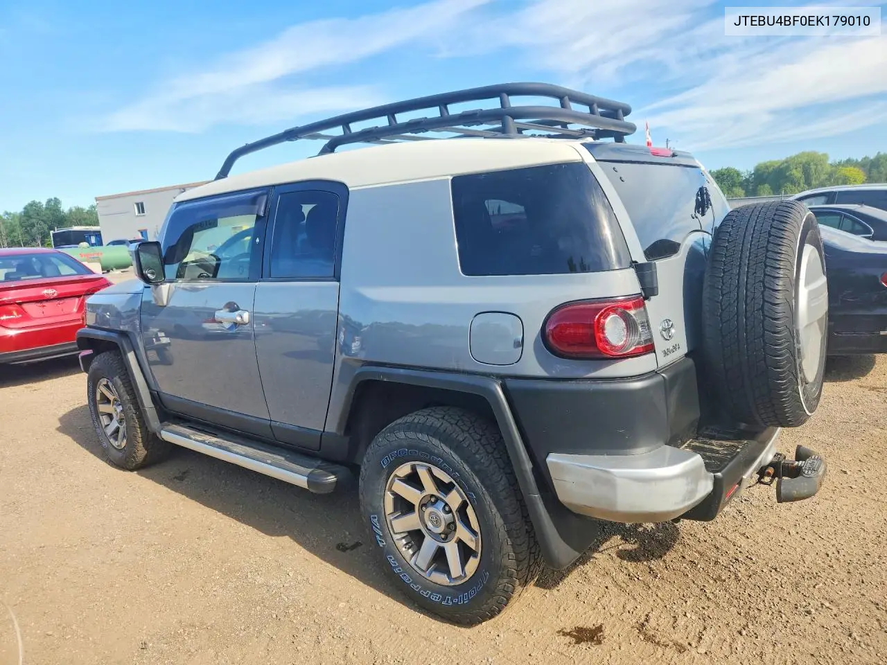 JTEBU4BF0EK179010 2014 Toyota Fj Cruiser Base