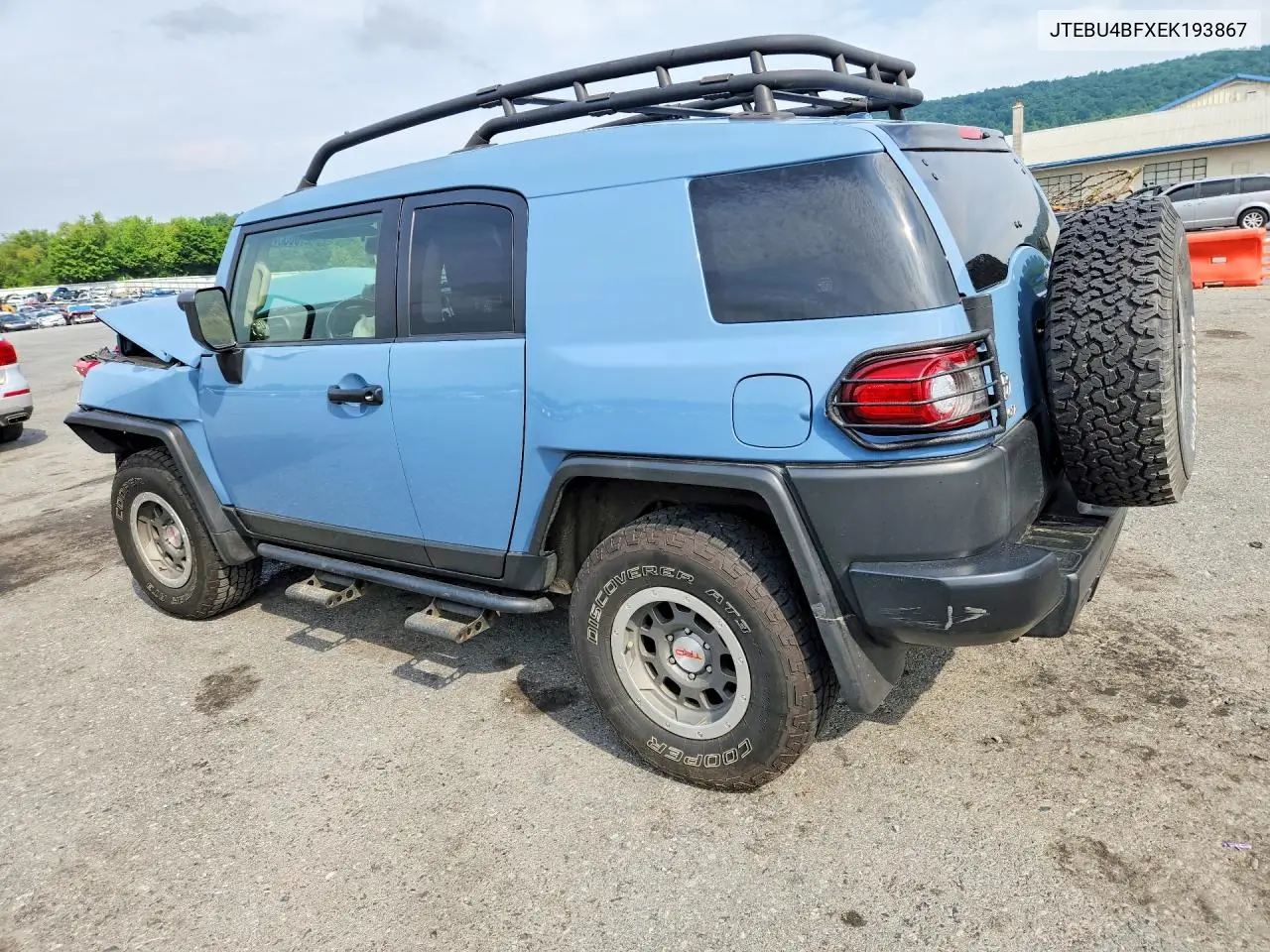 2014 Toyota Fj Cruiser Base VIN: JTEBU4BFXEK193867 Lot: 60557676