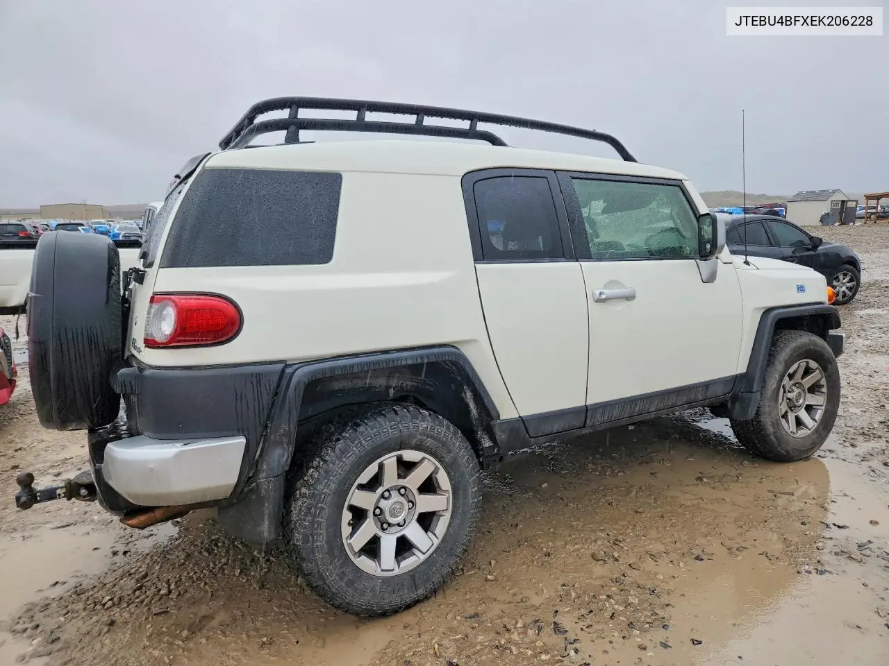 2014 Toyota Fj Cruiser VIN: JTEBU4BFXEK206228 Lot: 78637335