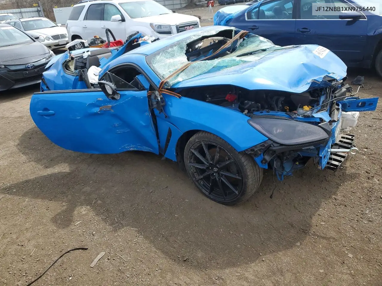 2022 Toyota Gr86 Base VIN: JF1ZNBB1XN9756440 Lot: 46904586