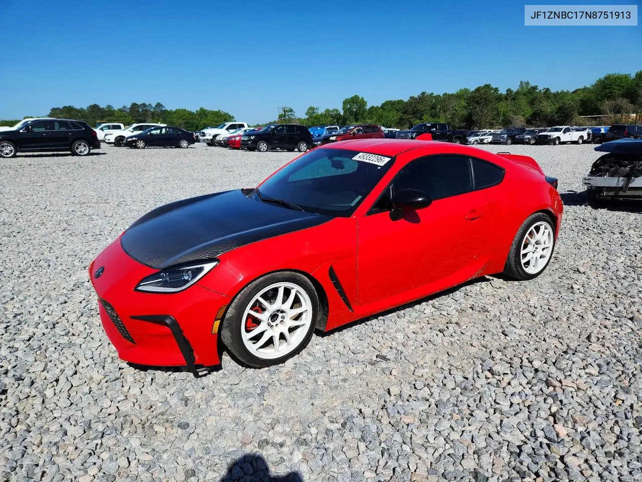 2022 Toyota Gr86 Base VIN: JF1ZNBC17N8751913 Lot: 49332296